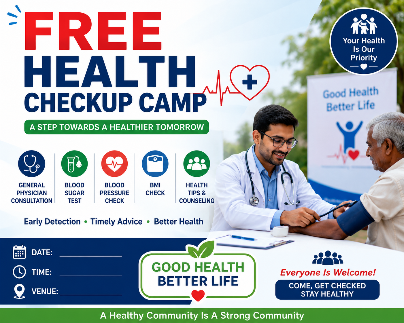 Free Health Checkup Camp