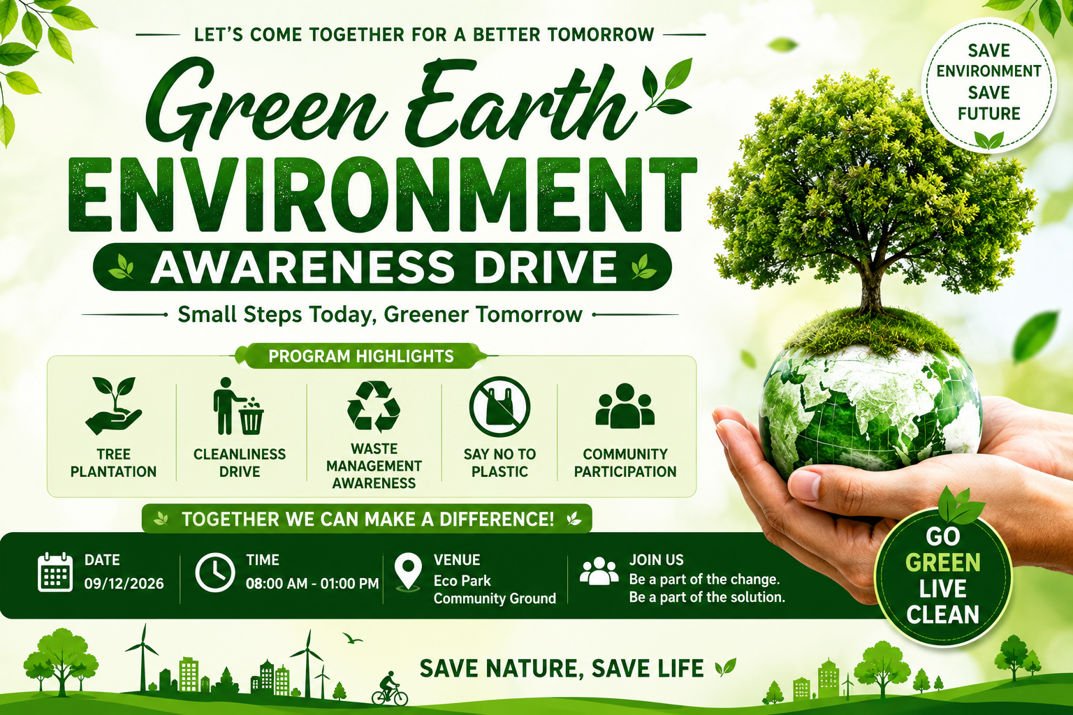 Green Earth Environment Awareness Drive